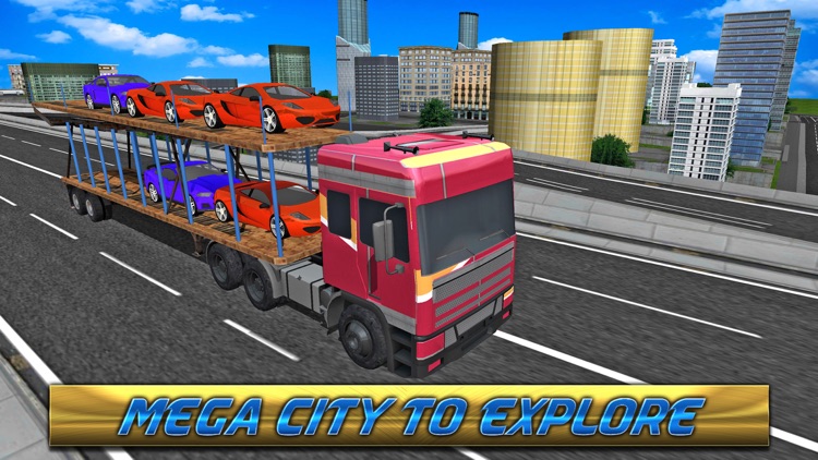 Car Transporter Truck Trailer Parking simulator screenshot-3