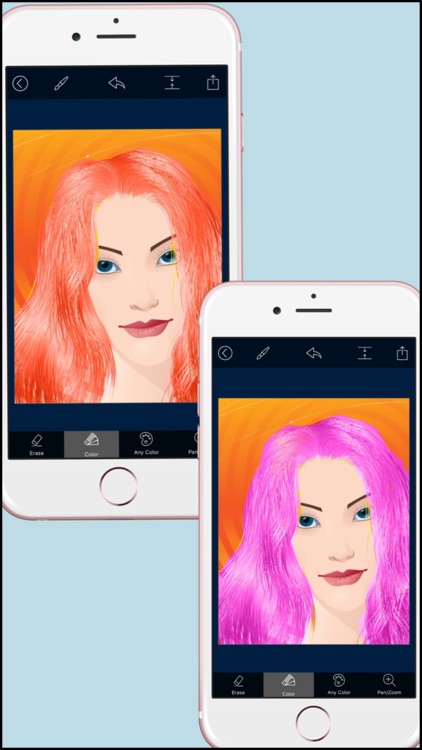 Hair Color Changer - Recolor and Splash Effects screenshot-3