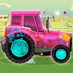 Tractor Simulator Game - Kids Washing