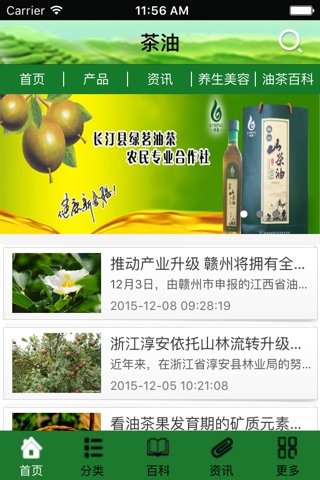 茶油-中国最专业的茶油供应链平台 screenshot 2