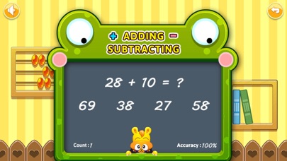 How to cancel & delete Basic Adding & Subtracting for Kids - The Yellow Duck Early Learning Series from iphone & ipad 3