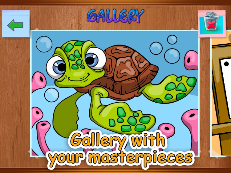Brush and Smudge - coloring book screenshot-4