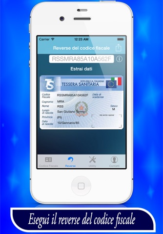 iCodiceFiscale 2.0 screenshot 2