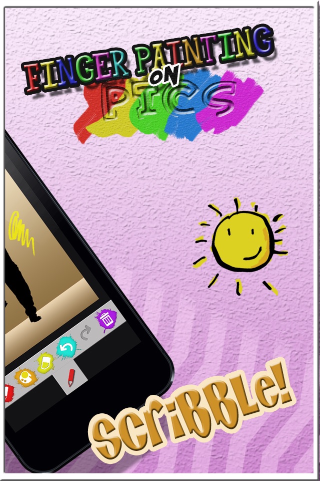 Finger Painting on Pics – Draw Creative Doodles and Add Multiple Colors in Virtual Booth screenshot 2