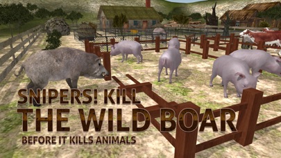 How to cancel & delete Farm Boar Hunter Simulator – Cattle guard & sniper shooting simulation game from iphone & ipad 3