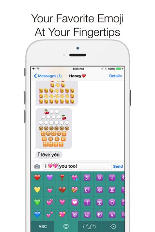 Emoji Emoticons Keypad — Color Keyboard Themes and Emojis Art screenshot 3