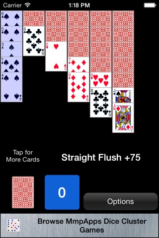 Poker Klondike screenshot 3