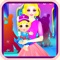 In this game the cute mommy and her baby needs your help to get ready for their first party