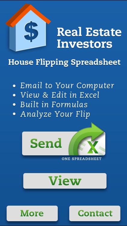 House Flipping Spreadsheet Real Estate Investors