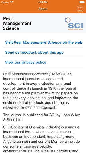 Pest Management Science(圖1)-速報App