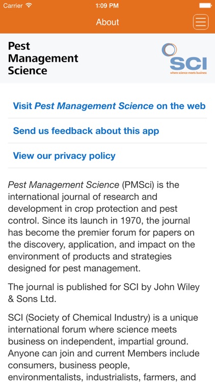 Pest Management Science