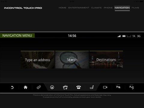 Jaguar InControl Touch Pro Tour screenshot 4