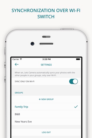 Lets Camera – automatically sync vacation photos with your group screenshot 3