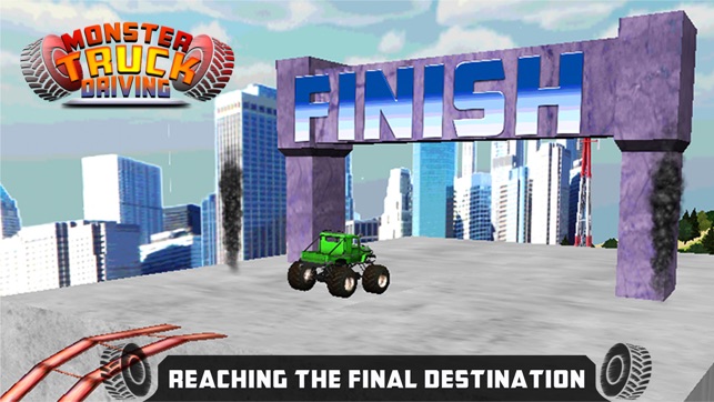 Monster Truck Driving : Extreme Tracks Climb Racing(圖5)-速報App