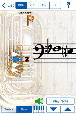 Fingering Brass for iPhone screenshot 3