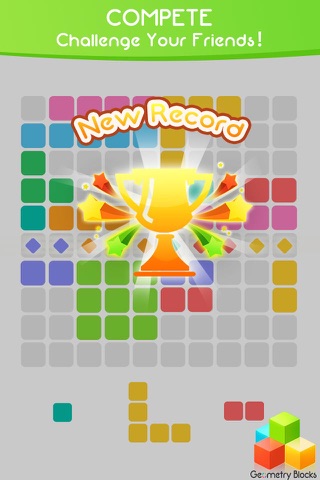 Geometry Blocks Blitz - Trivia game of switch color cubes to clash brick to dash high score screenshot 3