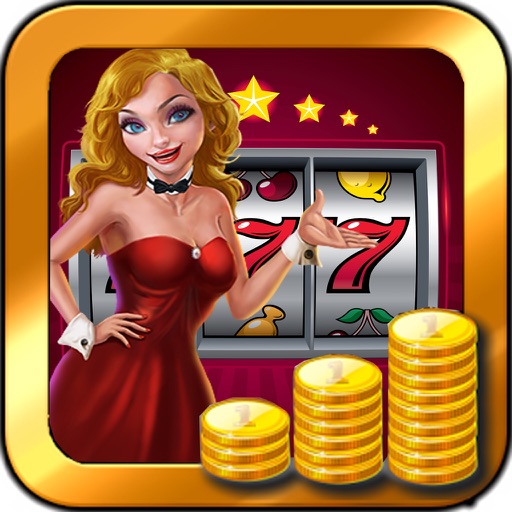 Lucky Miss Casino -  Free Vegas Casino Simulator with Beautiful Themes Games icon