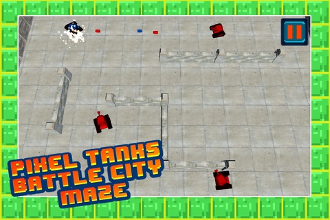Pixel Tanks - Battle City Maze screenshot 4
