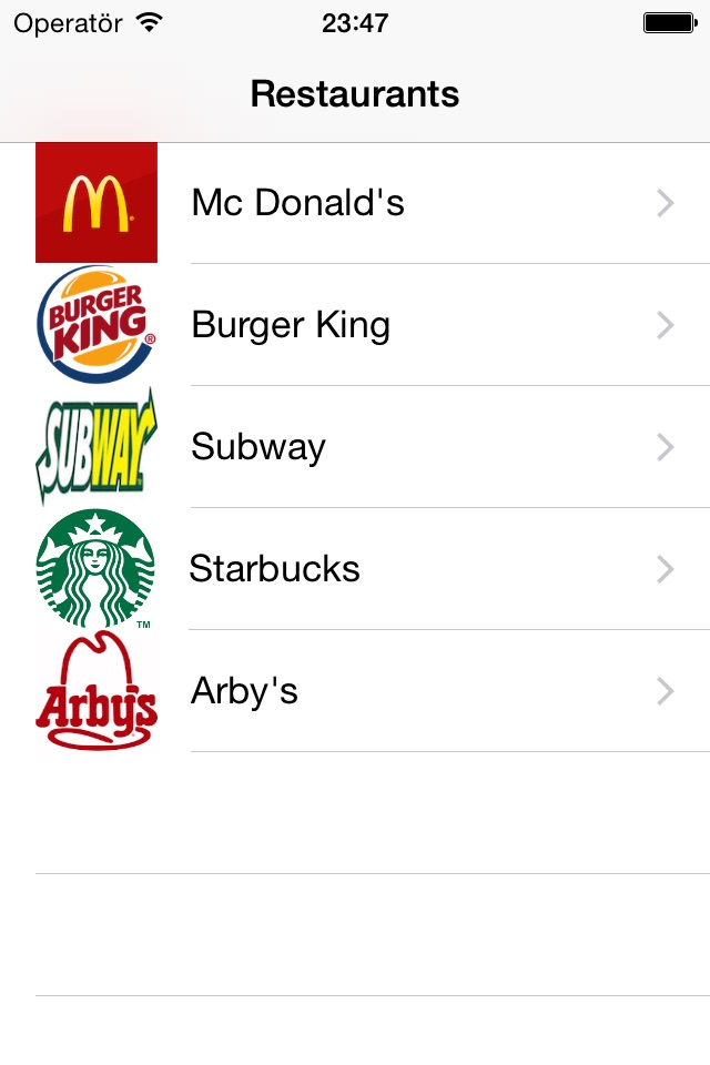 Fast Food Kalorimetre screenshot 3
