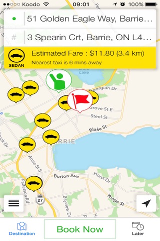 Barrie Taxi screenshot 4