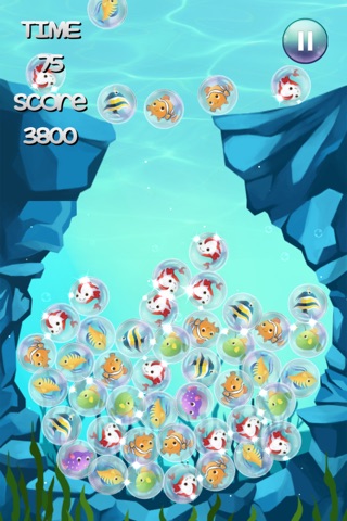 Bubble Fish Mania PRO - Full Underwater Puzzle Match Blast Version screenshot 2