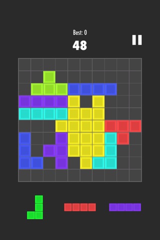 Block Mania 10 x 10 : Cube Crush screenshot 2