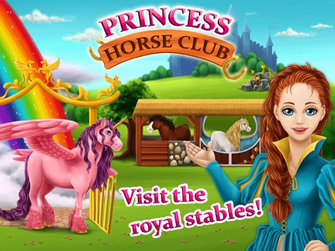 Princess Horse Club - Royal Pony Spa, Makeover and Carriage Decoration на iPad