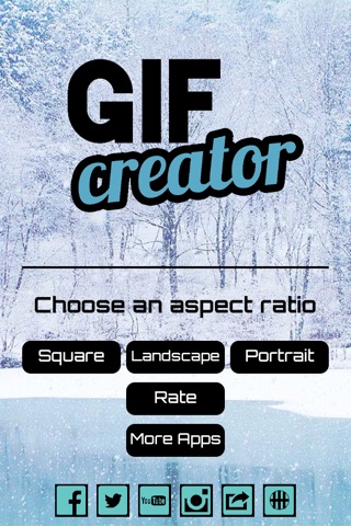 GIF Creator Free: Winter Edition screenshot 2