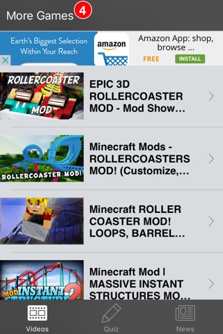 Rollercoaster Rides for Minecraft PC screenshot 2