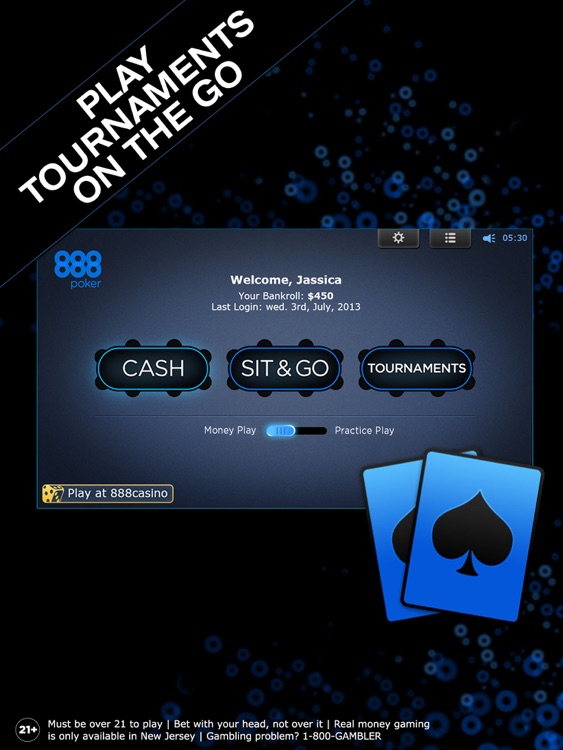 888 Poker: Real Money Games NJ