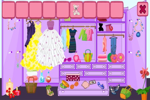 Princess Wardrobe Puzzle screenshot 2