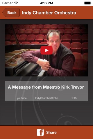 Indianapolis Chamber Orchestra screenshot 4