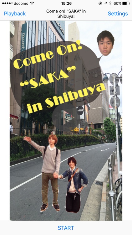 Come on! "SAKA" in Shibuya!