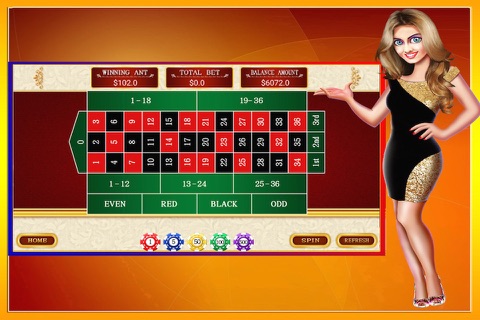 Mega Vegas Roulette screenshot 4