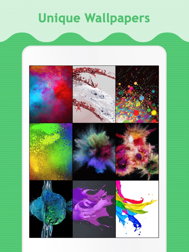 Color Splash Backgrounds HD for iPad