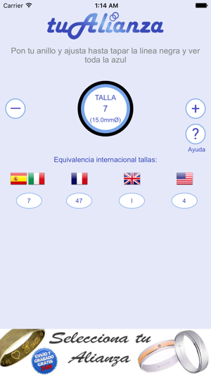 Medidor de anillos tuAlianza(圖1)-速報App