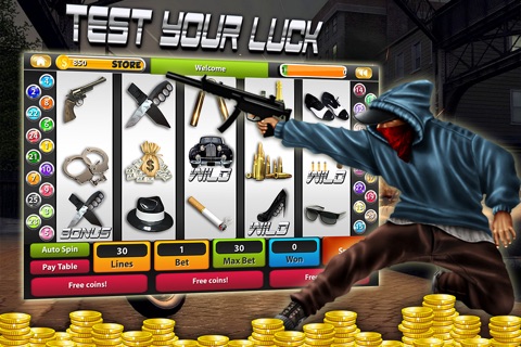 Slots - Gangster's Deluxe Way: Real Casino Lucky Pokies Wheel Machines & Slot Tournaments screenshot 2