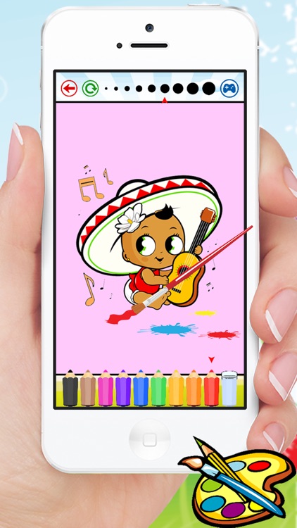 Kid Animal & Flower Coloring Book - Drawing for Kids Games screenshot-3