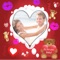 This app helps you create awesome romantic pictures with you and your lover