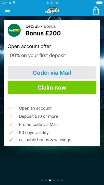 Betting Deals