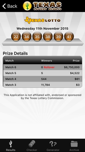 Texas Lotto Results(圖3)-速報App