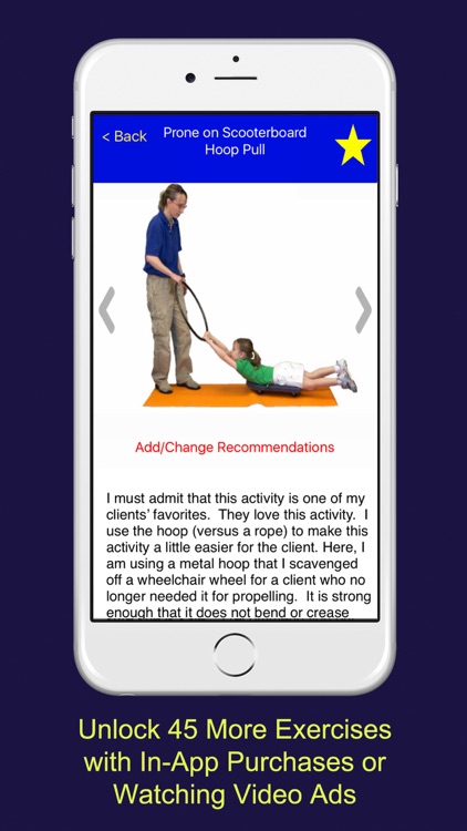 Pediatric Physical Therapy Strengthening Exercises - Back