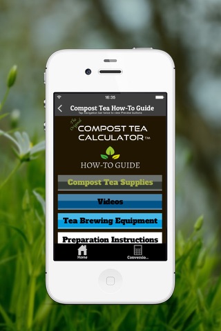 The Original Compost Tea Calculator (Free Version) screenshot 4