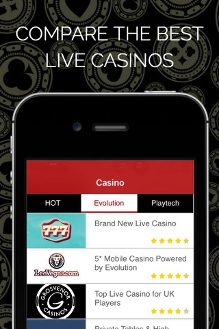 Live Dealer Casino Reviews screenshot 3