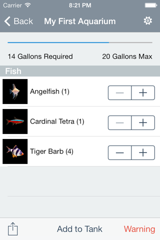 My Aquarium Guide Pro screenshot 3