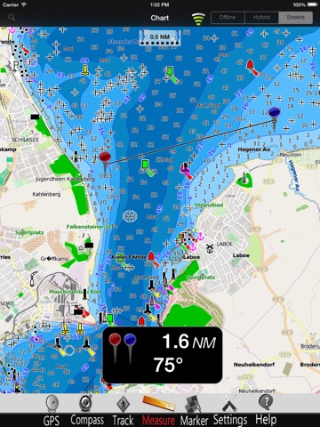 Germany E Nautical Charts Pro screenshot 2
