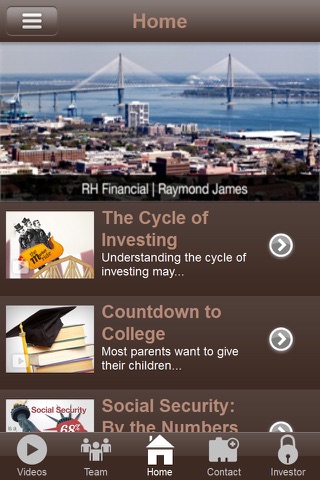 RH Financial screenshot 2