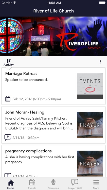 River of Life Church App