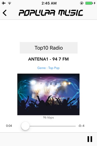 Top Popular Musics Songs: POP Radio Stations screenshot 3