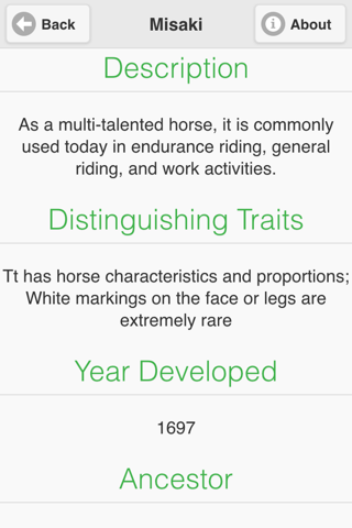Horses Dictionary screenshot 2